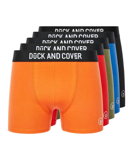 Duck & Cover Thriller Boxers 5pk Assorted