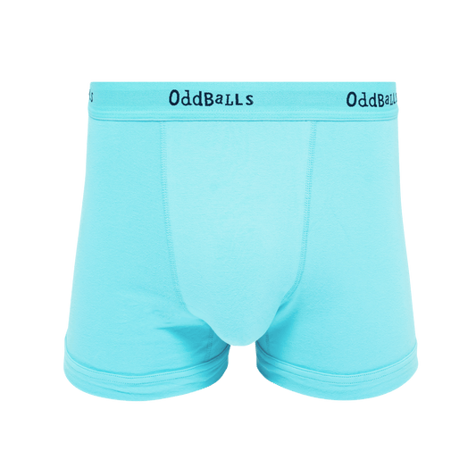 OddBalls Bluebell - Mens Cotton Boxer Shorts