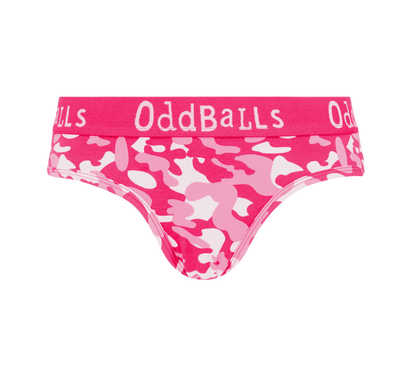 OddBalls Pink Commando - Ladies Briefs