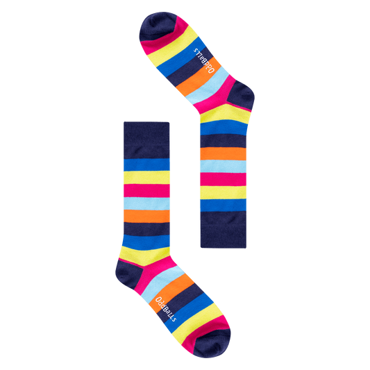 OddBalls Orange Stripes - Socks