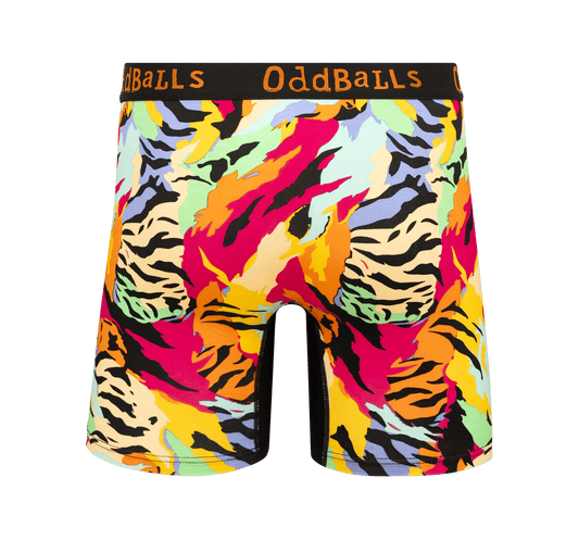 OddBalls Wild Thing - Mens Bamboo Boxer Shorts