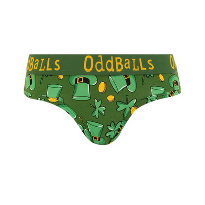 OddBalls Feeling Lucky - Ladies Briefs | St Patrick’s Day