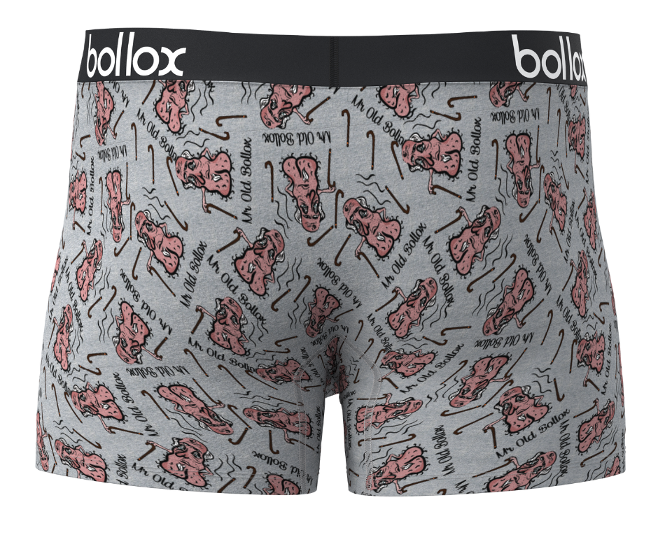 Bollox - Mr Old Bollox  - Men's Trunk - Bamboo & Cotton Blend (1Pack)
