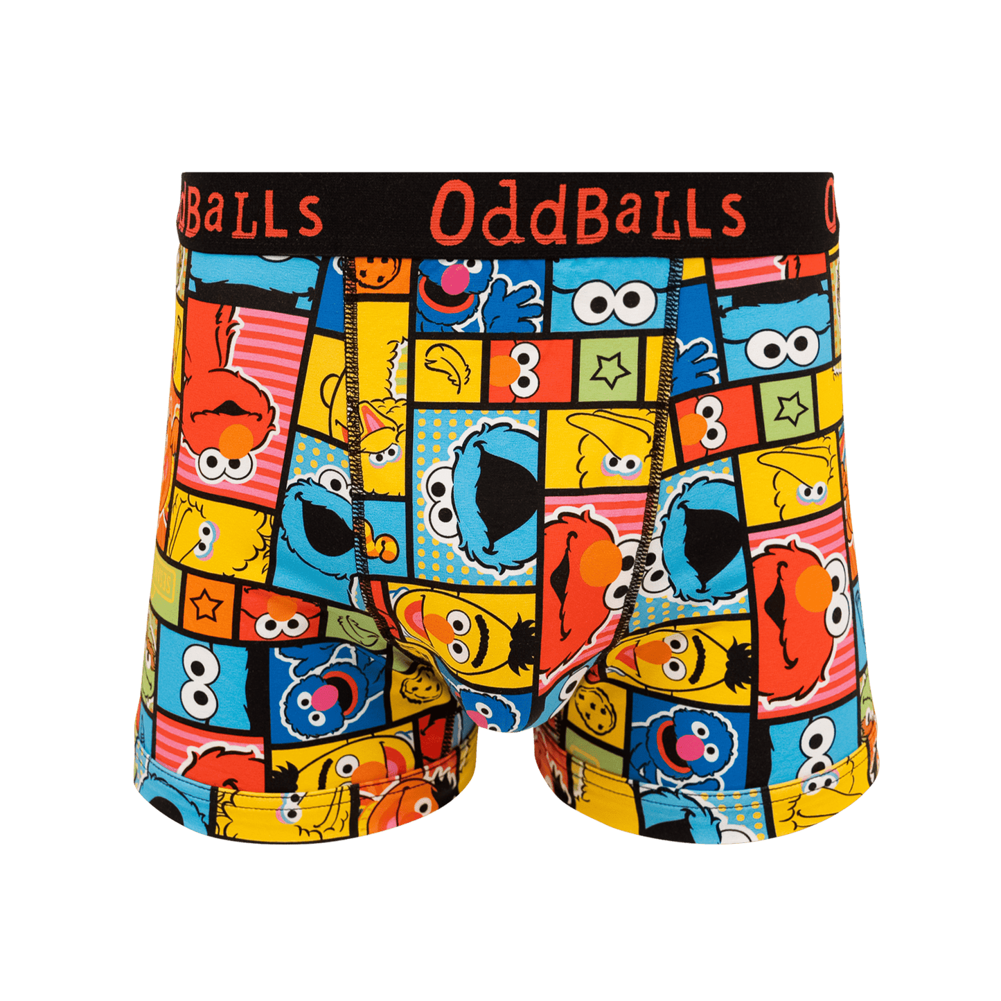 Sesame Street - Mens Cotton Boxer Shorts OddBalls