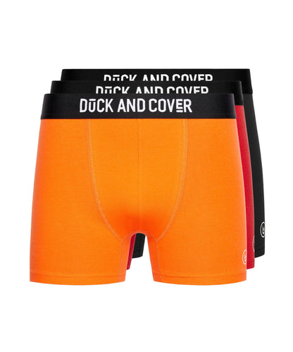 Duck & Cover Fiery Boxers 3pk Assorted