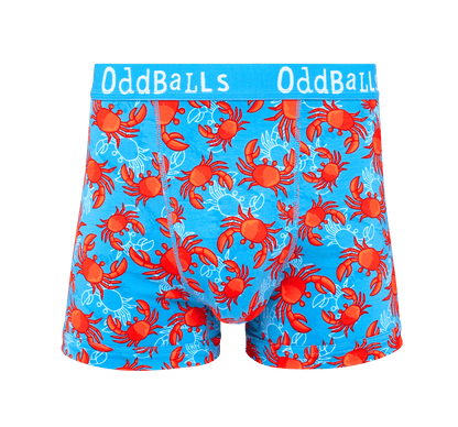 OddBalls Crabs - Mens Boxer Shorts