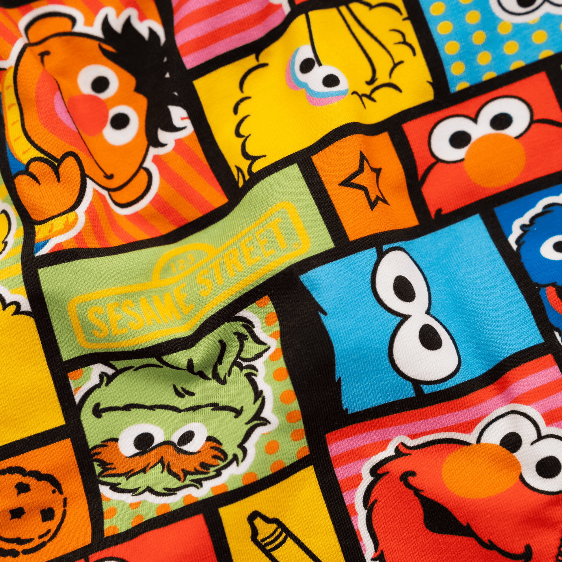 Sesame Street - Mens Cotton Boxer Shorts OddBalls