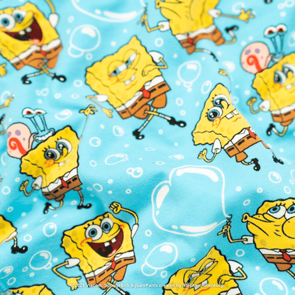 OddBalls SpongeBob SquarePants Bubbles - Mens Cotton Boxer Shorts