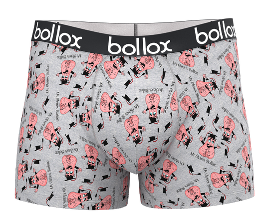 Bollox - Mr Clever Bollox  - Men's Trunk - Bamboo & Cotton Blend (1Pack)