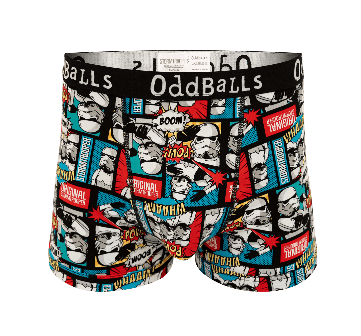 OddBalls Original Stormtrooper Comic - Mens Boxer Shorts