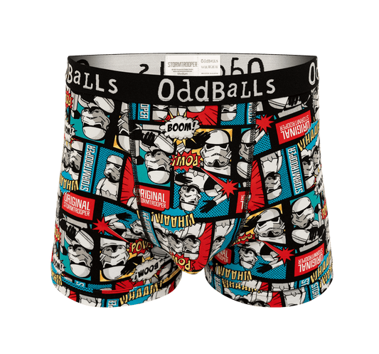 OddBalls Original Stormtrooper Comic - Mens Boxer Shorts