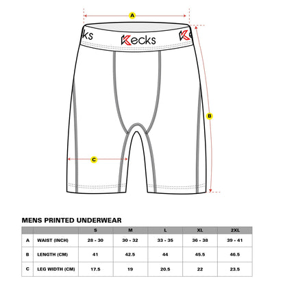 Jagged Edge Mens Boxer Shorts