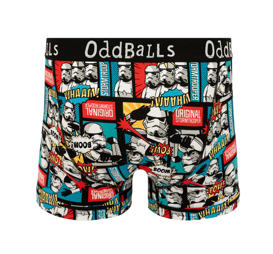 OddBalls Original Stormtrooper Comic - Mens Boxer Shorts