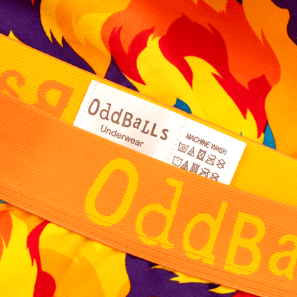 Great Balls of Fire - Mens Cotton Boxer Shorts
