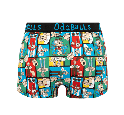 OddBalls Wallace & Gromit - Ladies Boxers