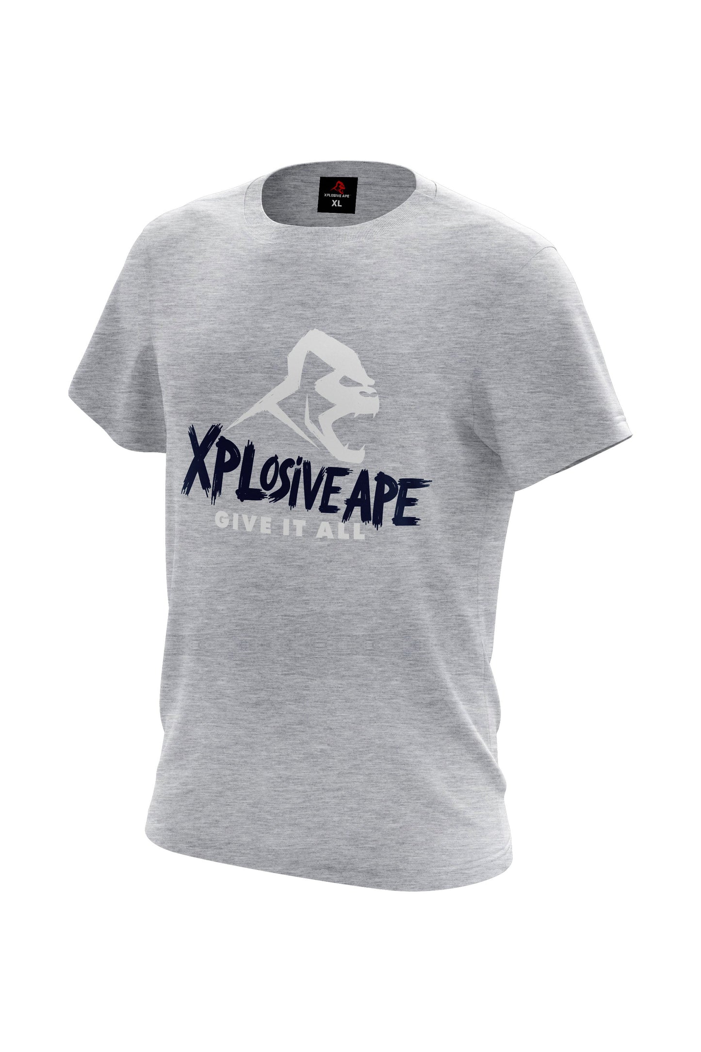 XAPE Primal Roar Tee - Sports Grey Xplosive Ape