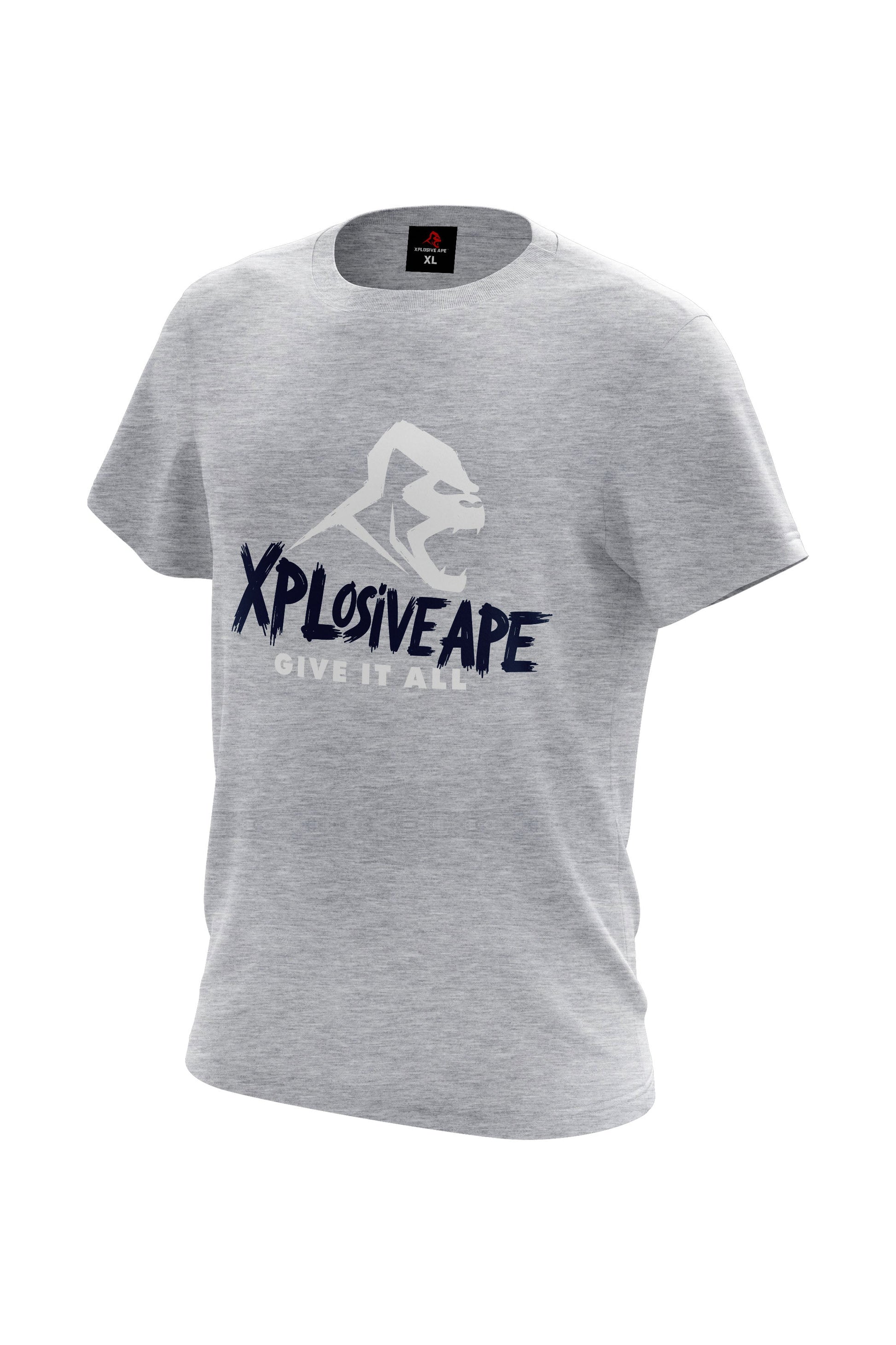 XAPE Primal Roar Tee - Sports Grey Xplosive Ape