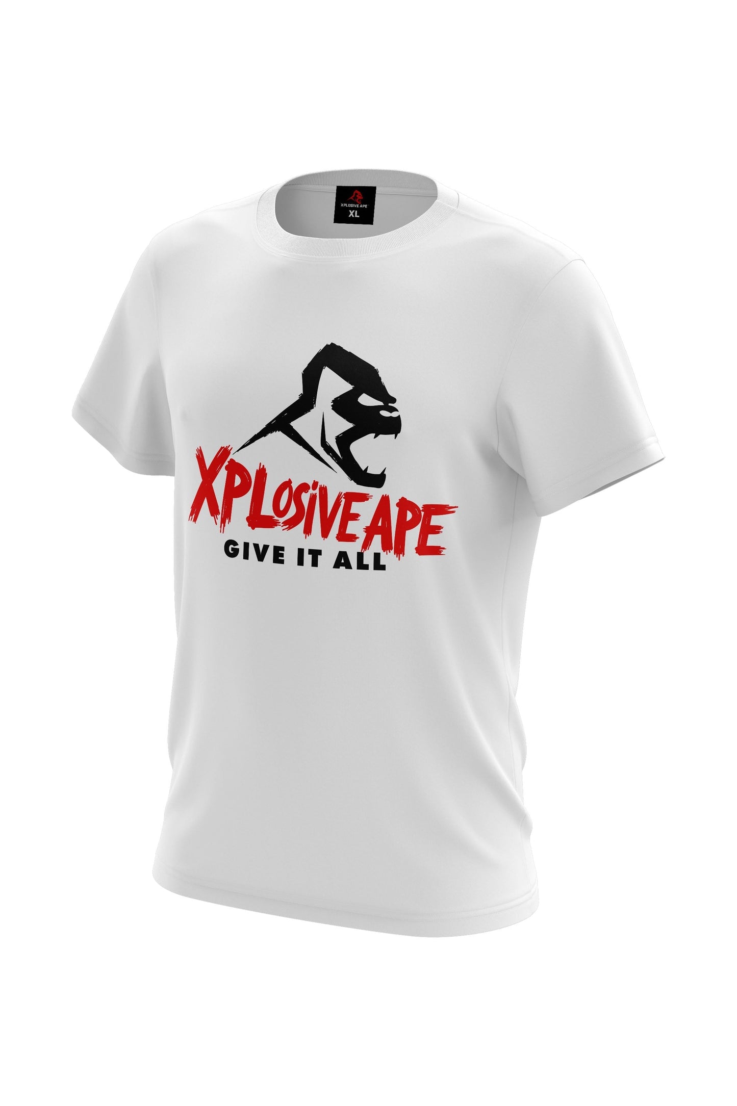 XAPE Primal Roar Tee - White Xplosive Ape