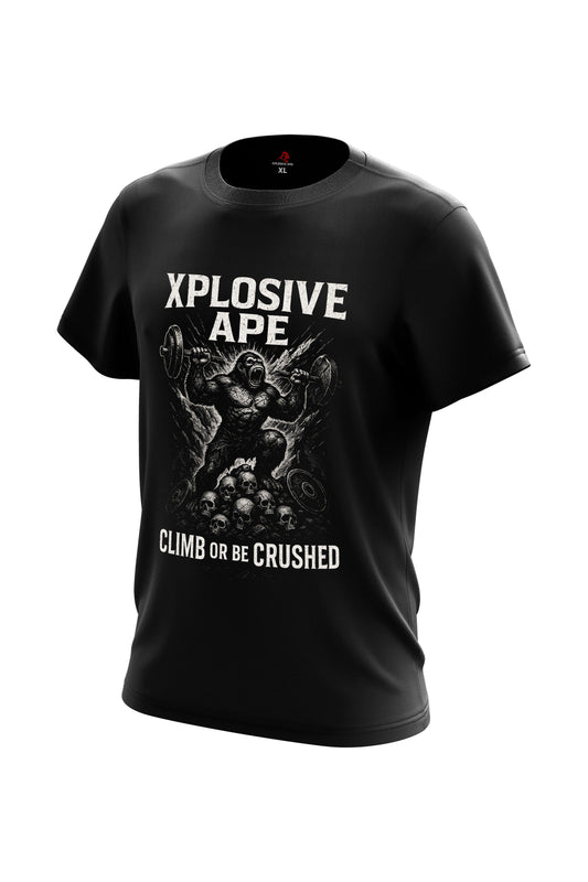 XAPE Iron Summit Tee - Black Xplosive Ape