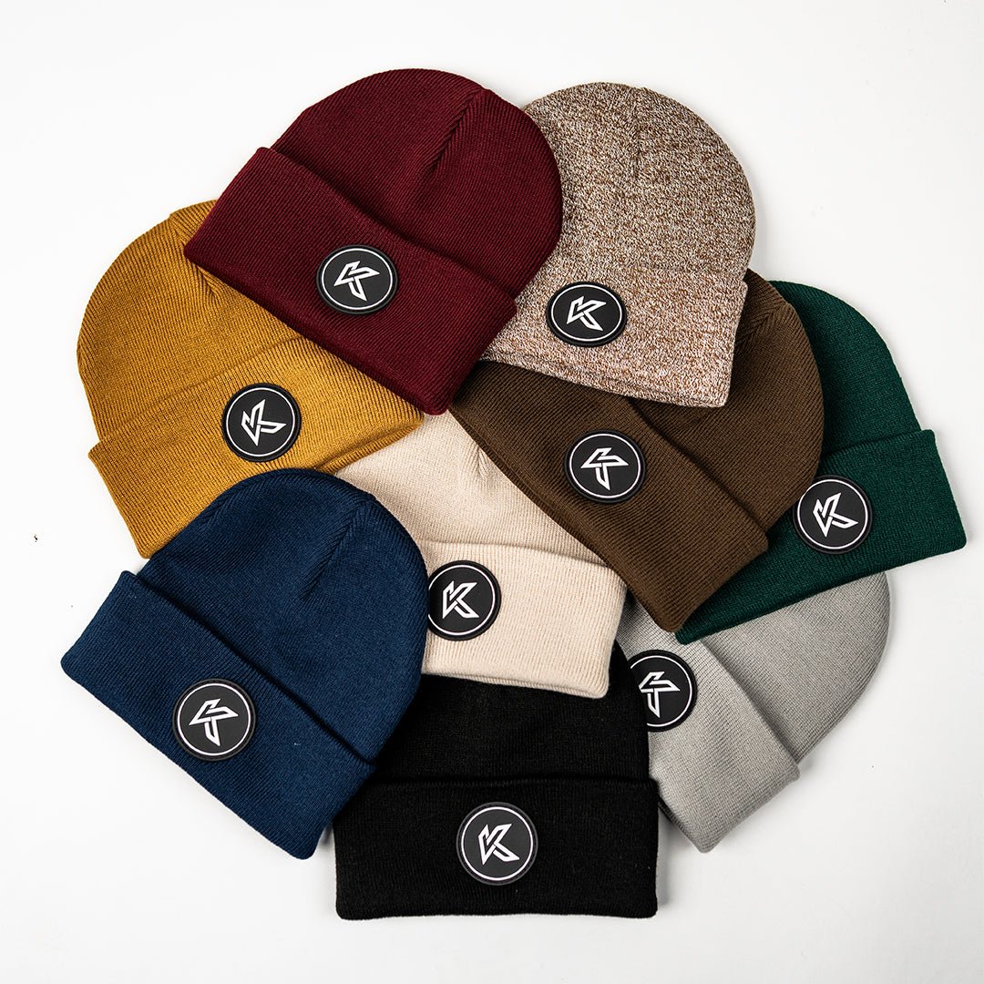 K Icon Green Beanie