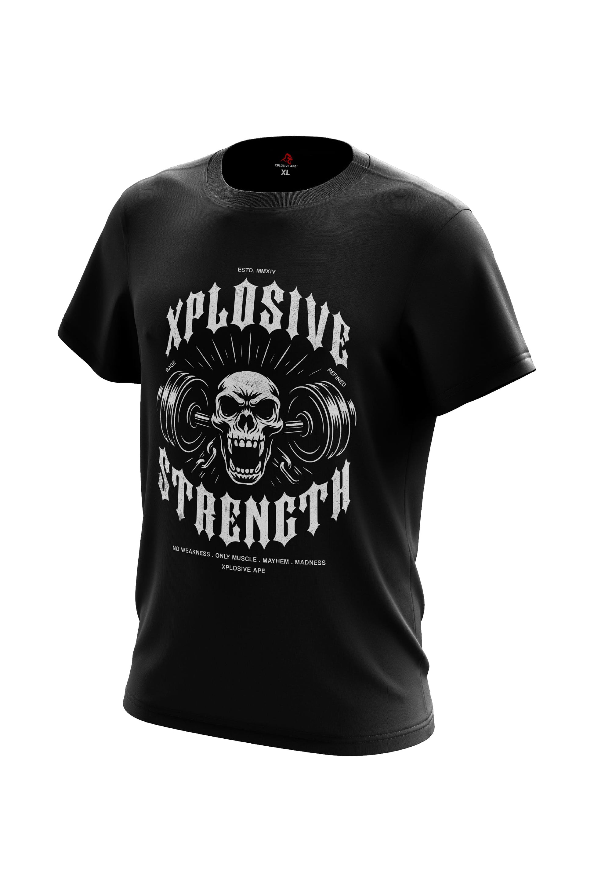 XAPE Lift Eternal Tee - Black Xplosive Ape