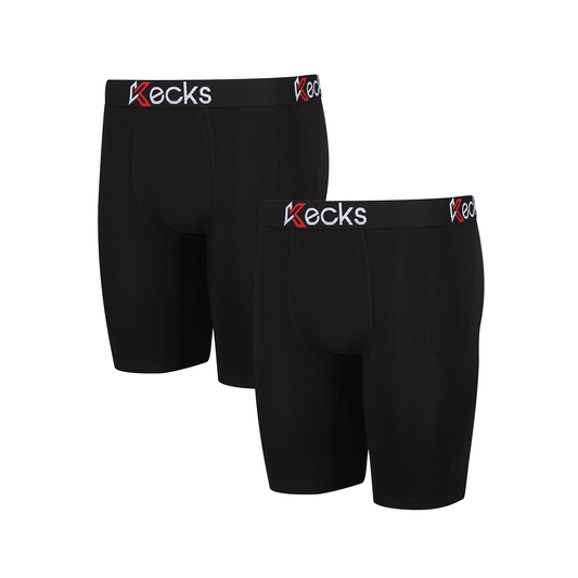 Mens Black Multipack Boxer Shorts 2 Pack