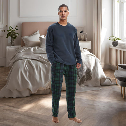 Green Long-Sleeve Pyjama Sets for Ultimate Comfort