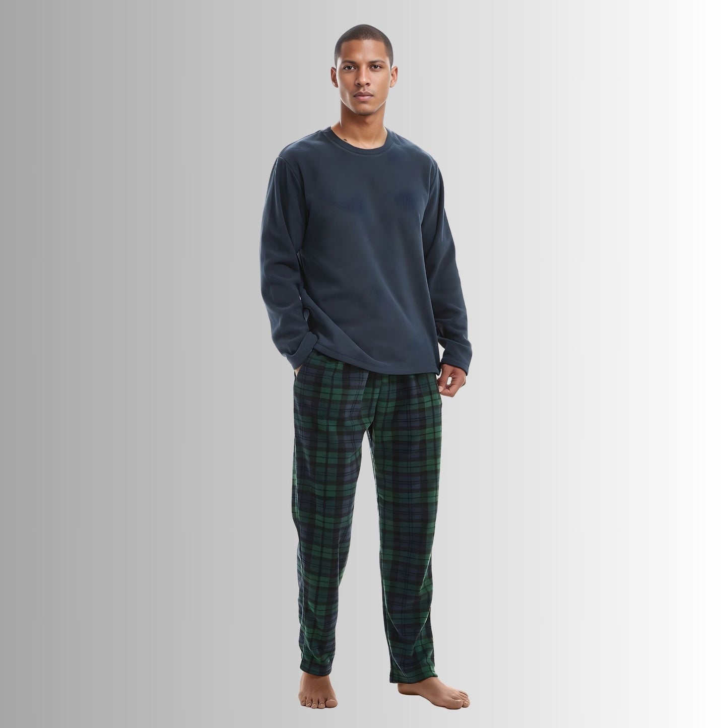 Green Long-Sleeve Pyjama Sets for Ultimate Comfort