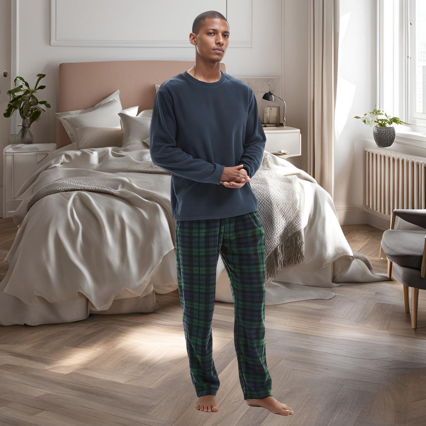 Green Long-Sleeve Pyjama Sets for Ultimate Comfort