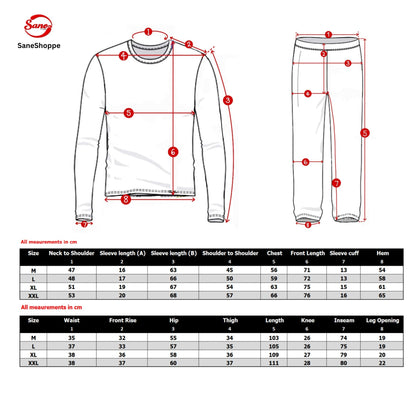 Mens Navy Check Thermal Fleece Pyjama Set with Luxury Design
