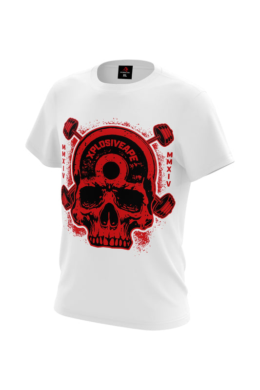 XAPE Metalhead Tee - White Xplosive Ape