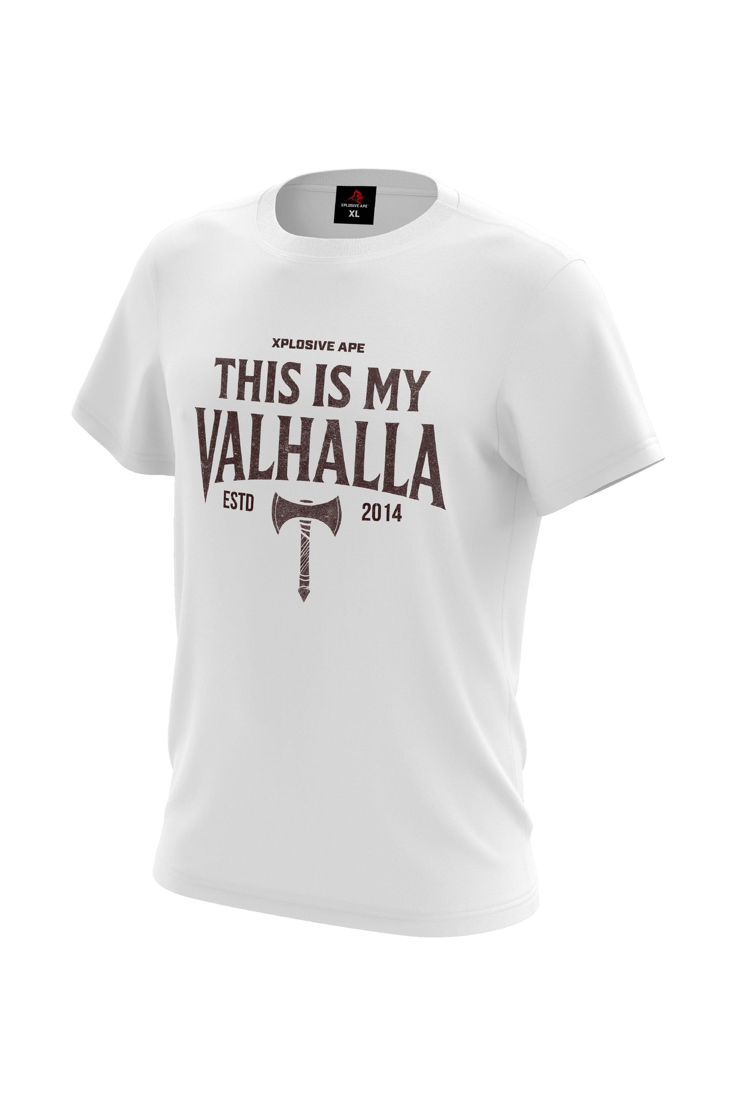 XAPE My Valhalla Tee - White Xplosive Ape