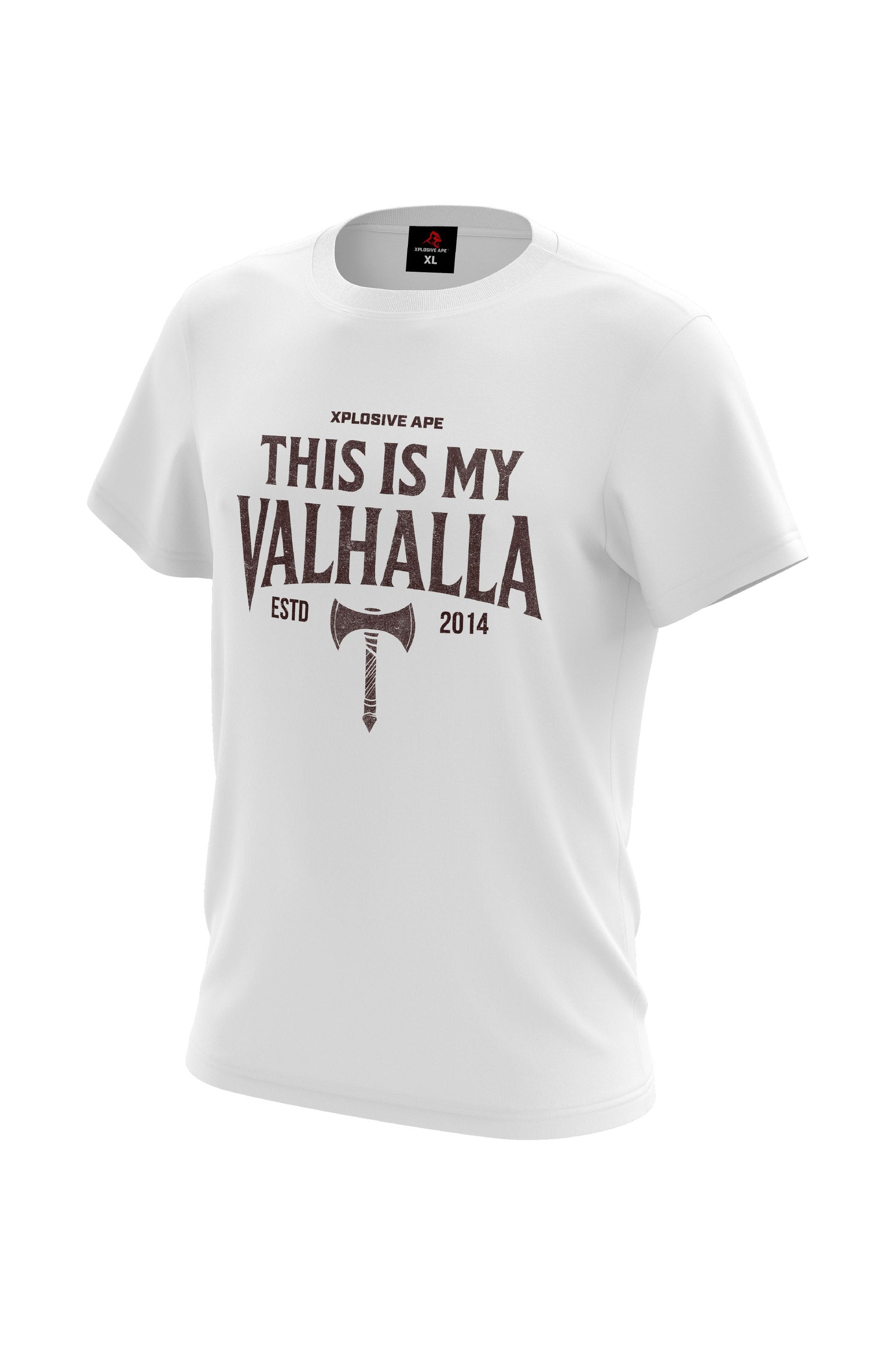 XAPE My Valhalla Tee - White Xplosive Ape