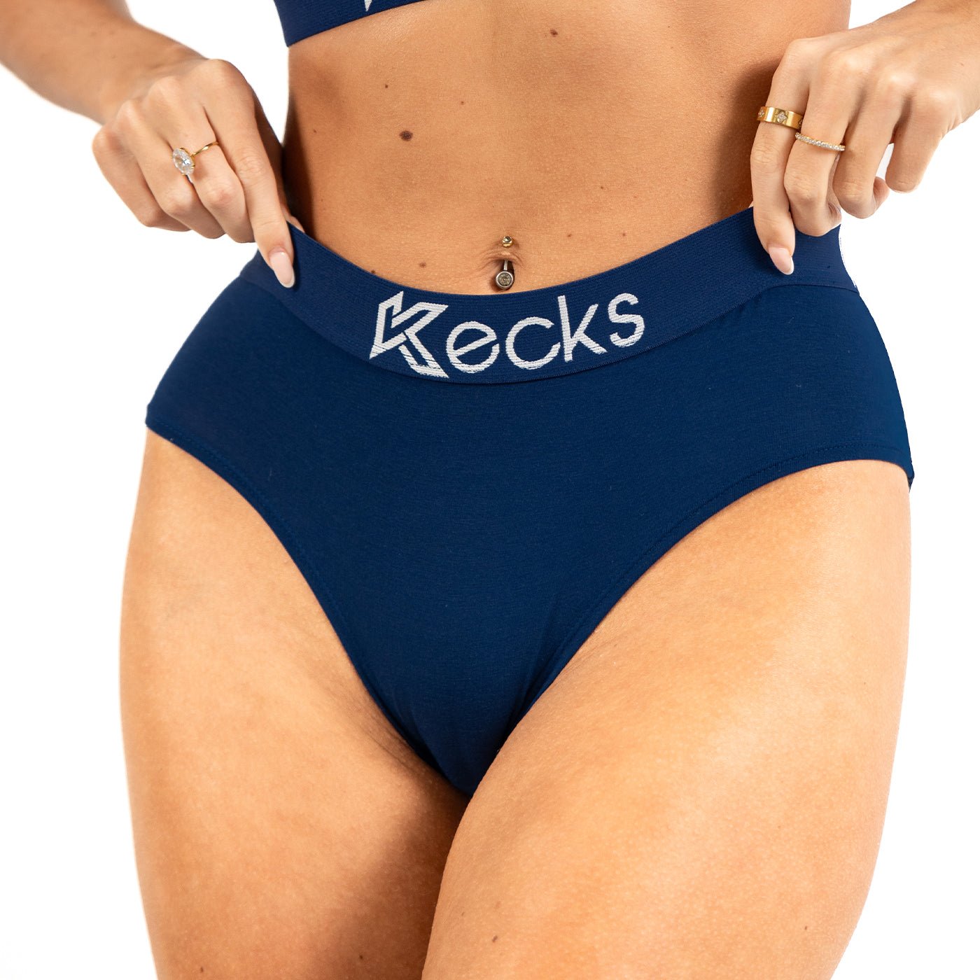 Navy Modal Cheeky