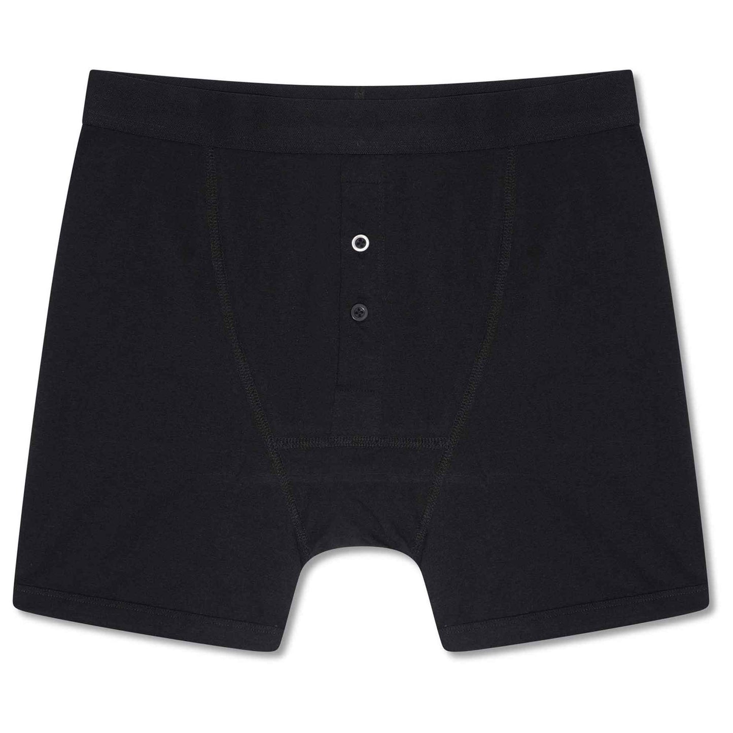 Pack of 5 Men's Cotton Boxer Shorts Button Fly Breathable Stretchy Classic Trunks Premium Comfort Everyday Wear Gym Sports Sock Stack