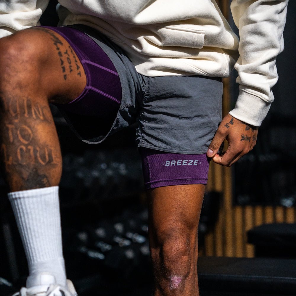 Purple Breeze Boxer Shorts