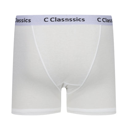 C Classics 3 Pack Button Fly Boxer Shorts