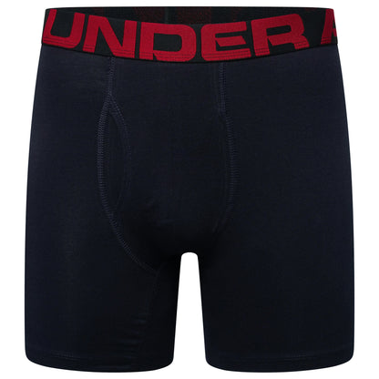 Under Armour 6" Charged Cotton 3 Pack Boxerjocks