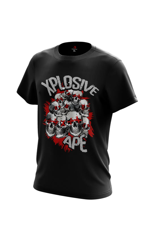 XAPE Stacker Tee - Black Xplosive Ape