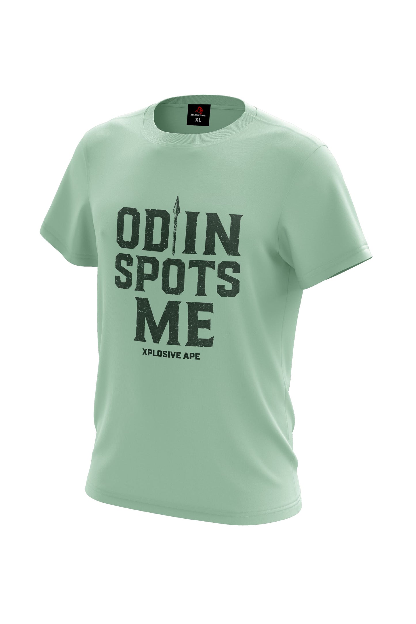 XAPE Odin Spots Me Tee - Mint Green Xplosive Ape
