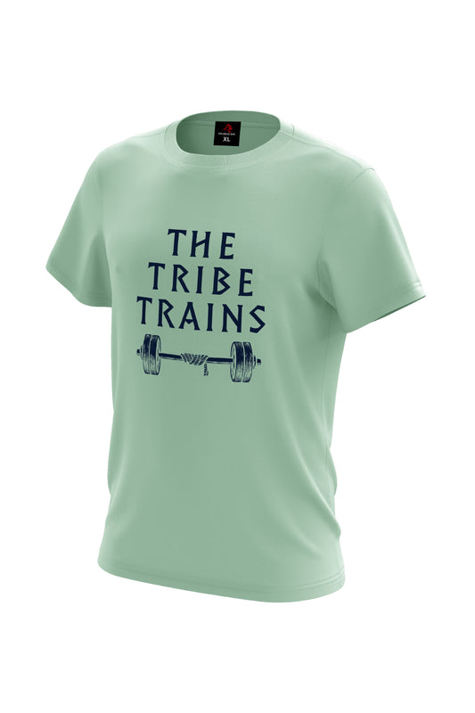 XAPE The Tribe Trains Tee - Mint Green Xplosive Ape