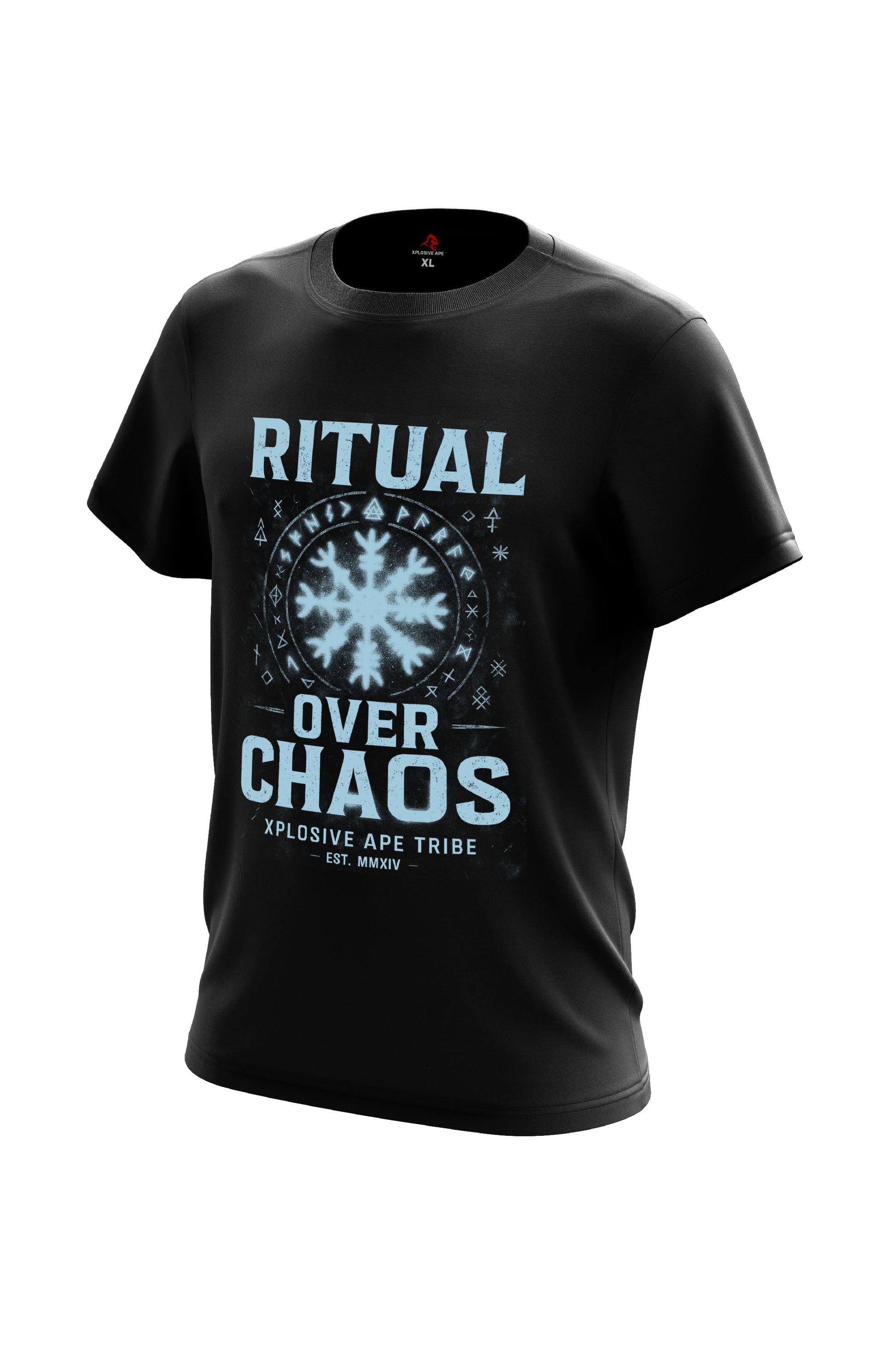XAPE Ritual Over Chaos Tee - Black Xplosive Ape
