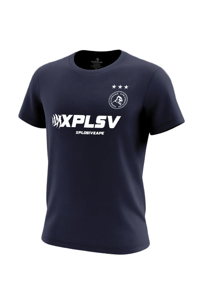 XAPE Velocity Tech Tee - Navy Xplosive Ape