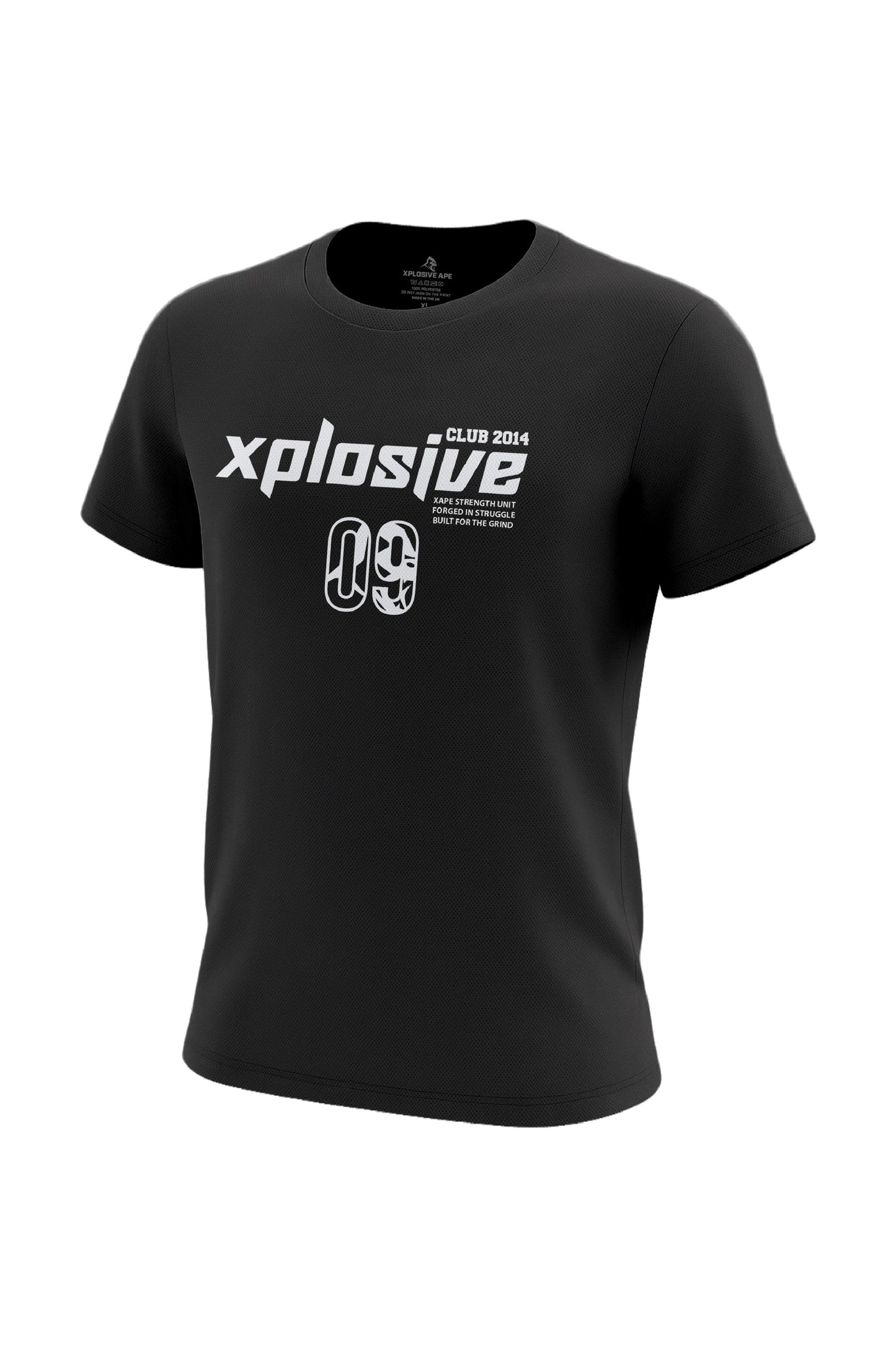 XAPE Strike Force Tech Tee - Black Xplosive Ape