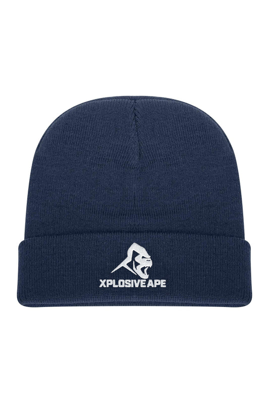 XAPE Prime Beanie - Navy Xplosive Ape