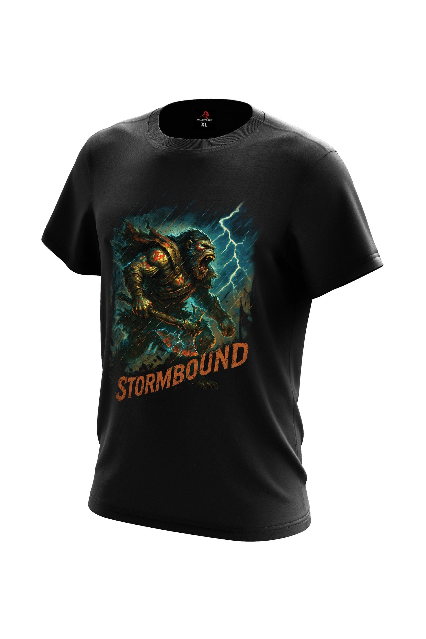 XAPE Stormbound Tee - Black Xplosive Ape