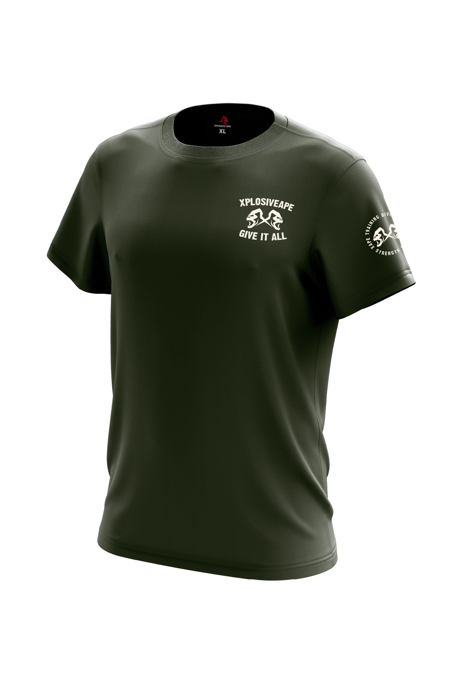 XAPE Kit 01 Tee - Military Green Xplosive Ape