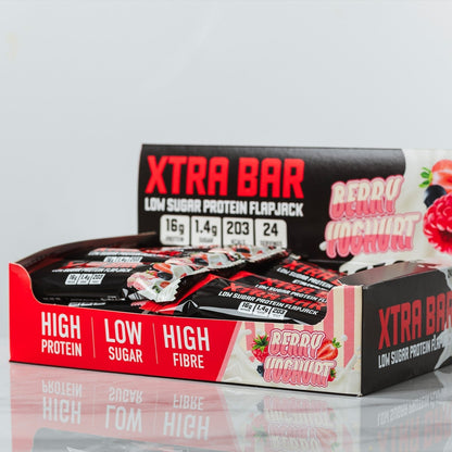 XL Nutrition XTRA Bar Protein Bar Flapjack Discount Supplements