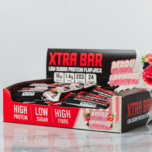 XL Nutrition XTRA Bar Protein Bar Flapjack Discount Supplements